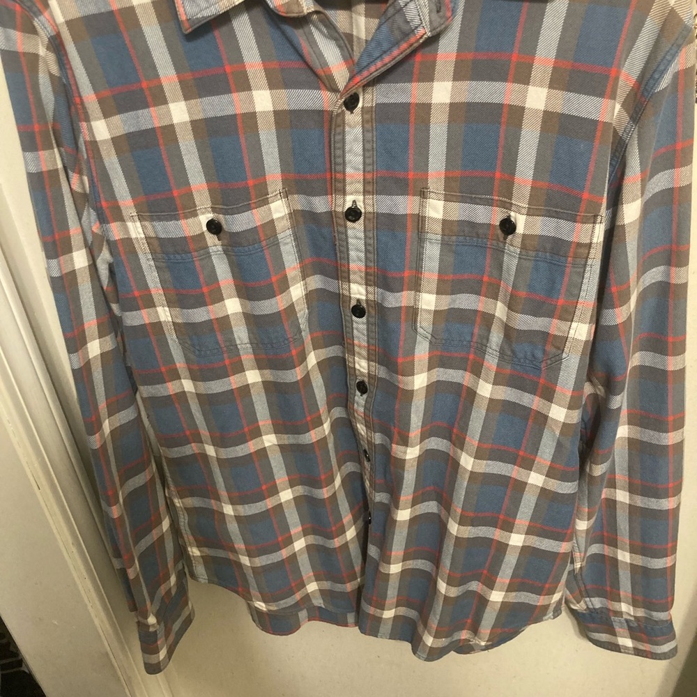 Used Men’s J Crew Sorting Goods button down flannel/ medium